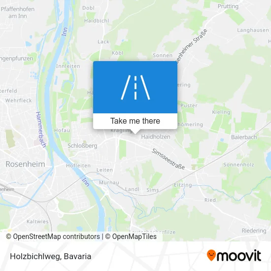 Карта Holzbichlweg