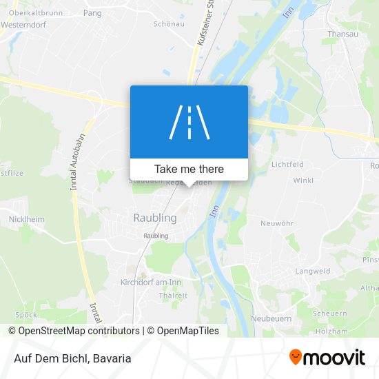 Auf Dem Bichl map