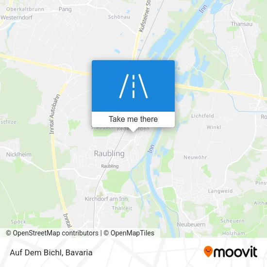 Карта Auf Dem Bichl