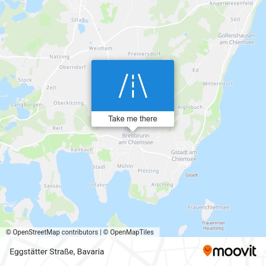 Eggstätter Straße map