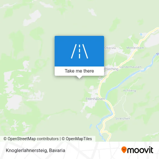 Карта Knoglerlahnersteig