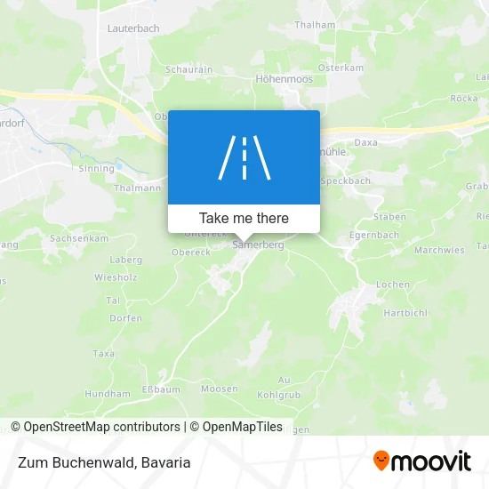 Карта Zum Buchenwald