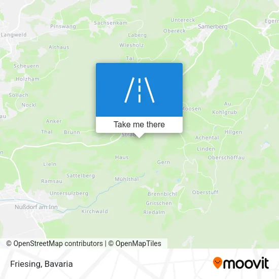 Карта Friesing
