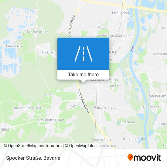 Spöcker Straße map
