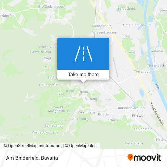 Карта Am Binderfeld