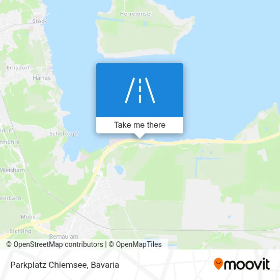Parkplatz Chiemsee map