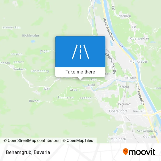 Карта Behamgrub