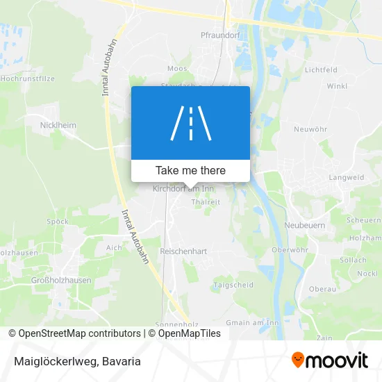 Карта Maiglöckerlweg