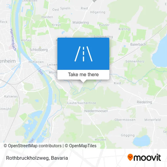 Rothbruckholzweg map