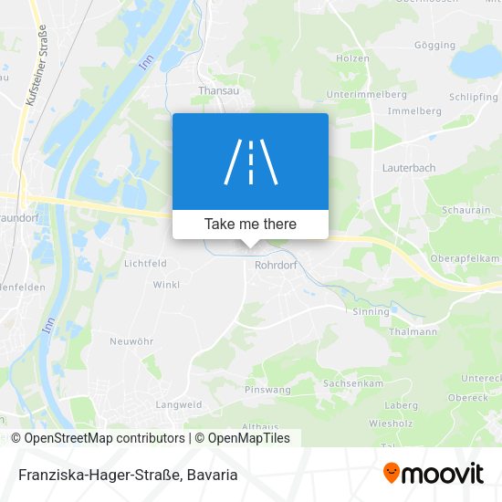 Franziska-Hager-Straße map