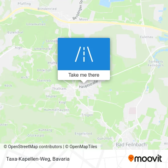 Карта Taxa-Kapellen-Weg
