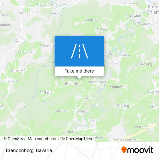 Карта Brandenberg