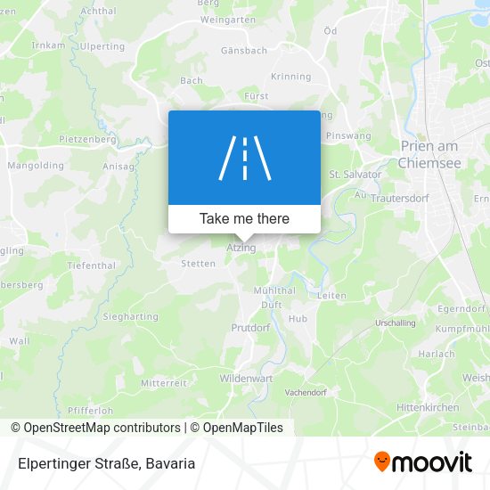 Elpertinger Straße map