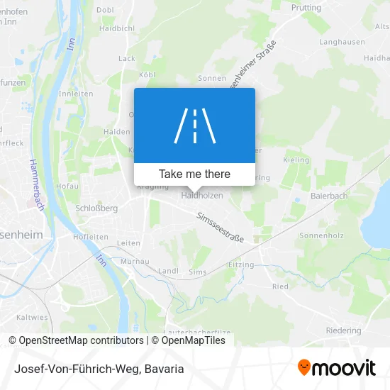 Карта Josef-Von-Führich-Weg