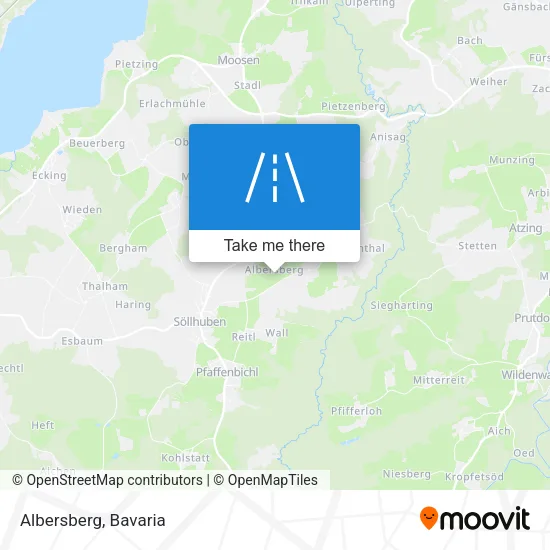Карта Albersberg
