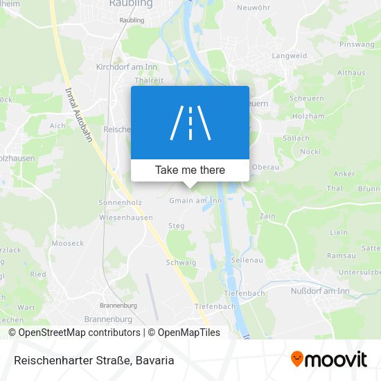 Reischenharter Straße map