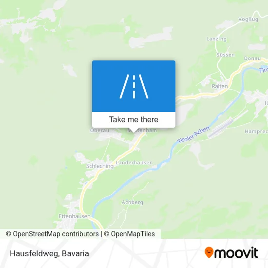 Карта Hausfeldweg