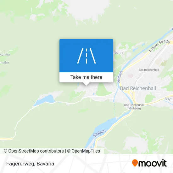 Карта Fagererweg