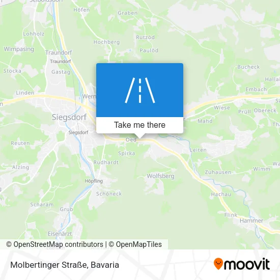 Molbertinger Straße map