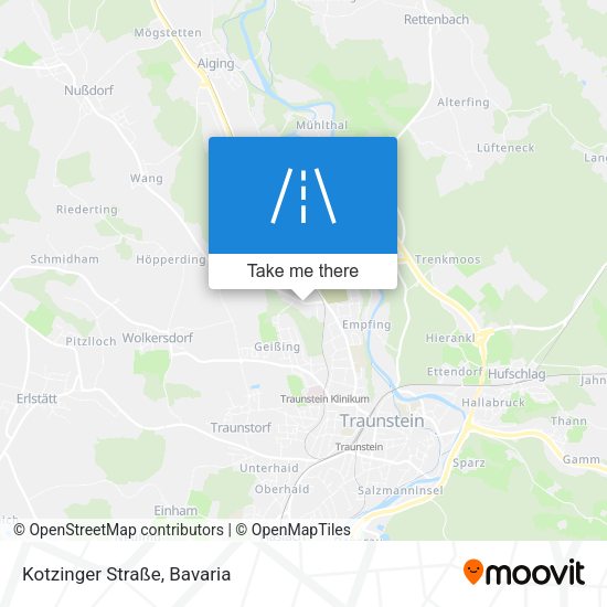 Kotzinger Straße map