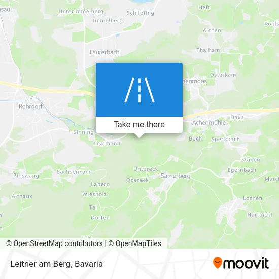 Карта Leitner am Berg