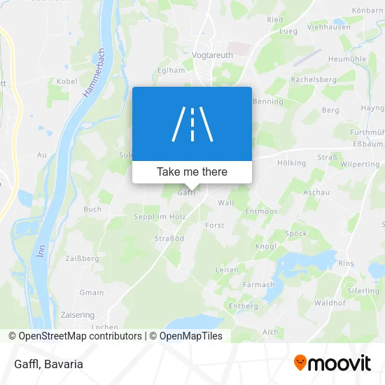 Карта Gaffl