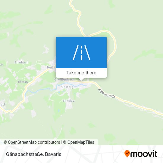 Gänsbachstraße map
