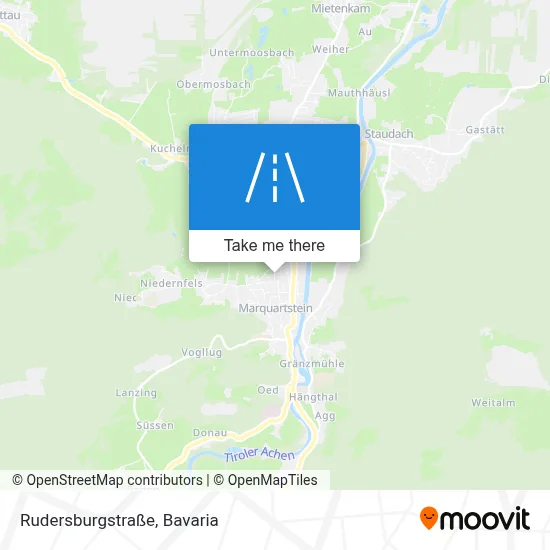 Rudersburgstraße map