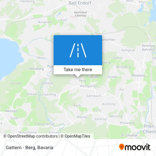 Карта Gattern - Berg