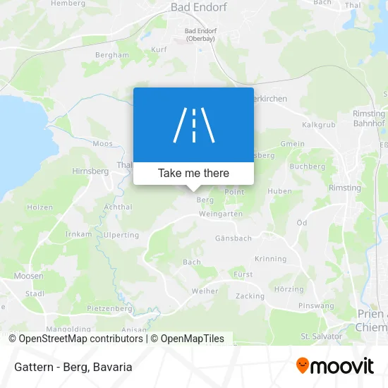 Карта Gattern - Berg
