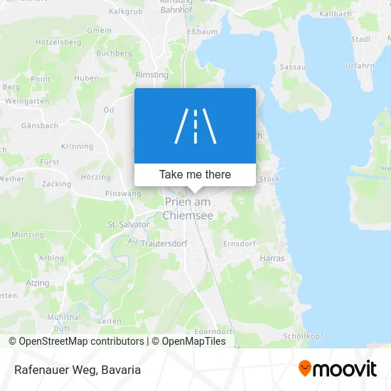 Rafenauer Weg map