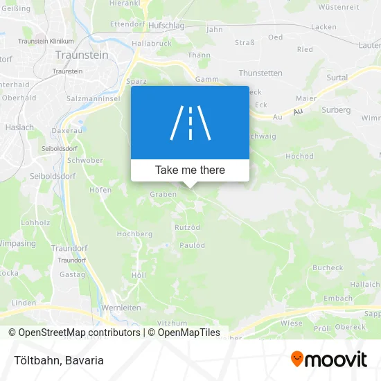 Карта Töltbahn