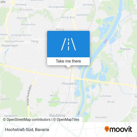 Hochstraß-Süd map