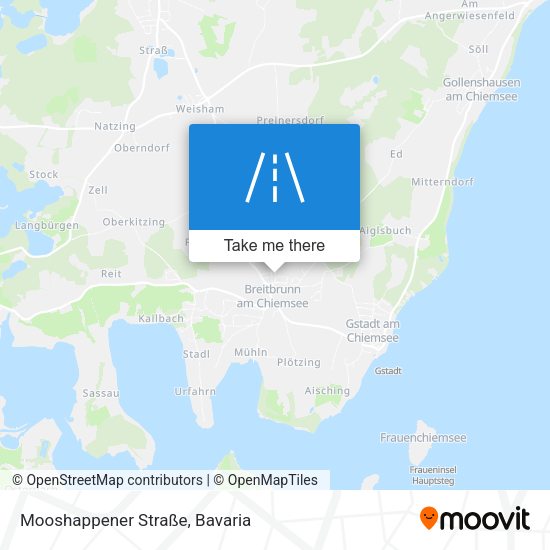 Mooshappener Straße map