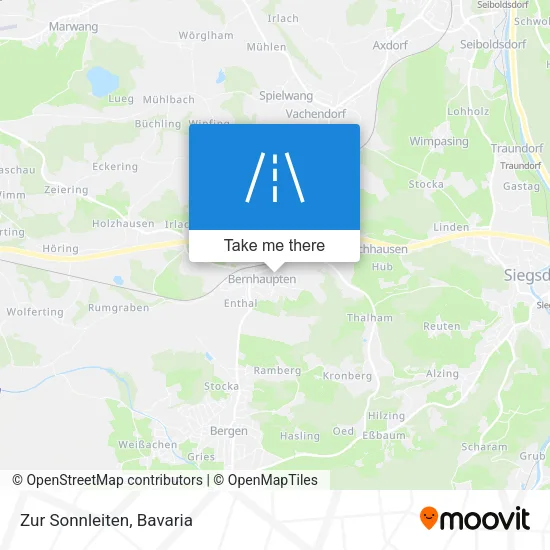 Карта Zur Sonnleiten