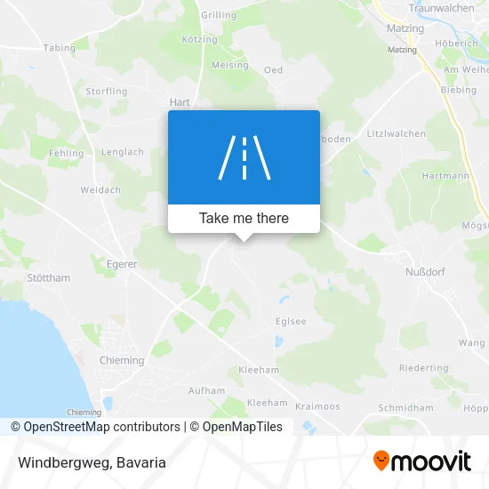 Карта Windbergweg