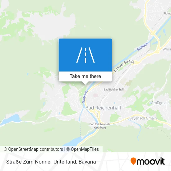 Карта Straße Zum Nonner Unterland