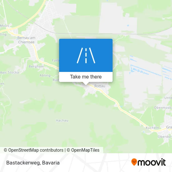 Карта Bastackerweg