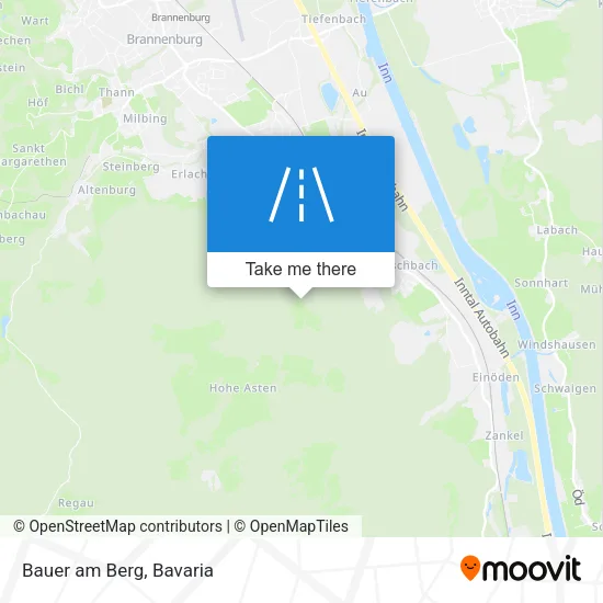 Карта Bauer am Berg