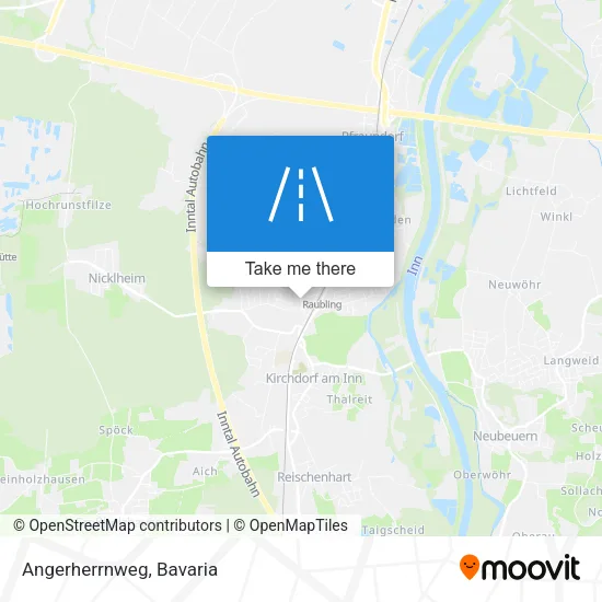 Карта Angerherrnweg
