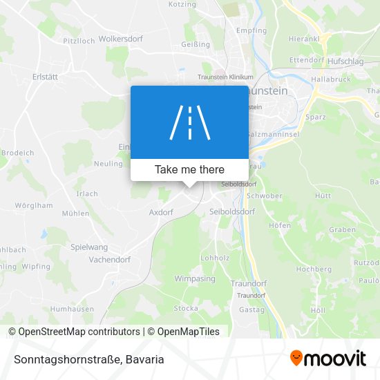 Sonntagshornstraße map