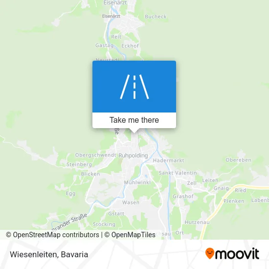 Карта Wiesenleiten