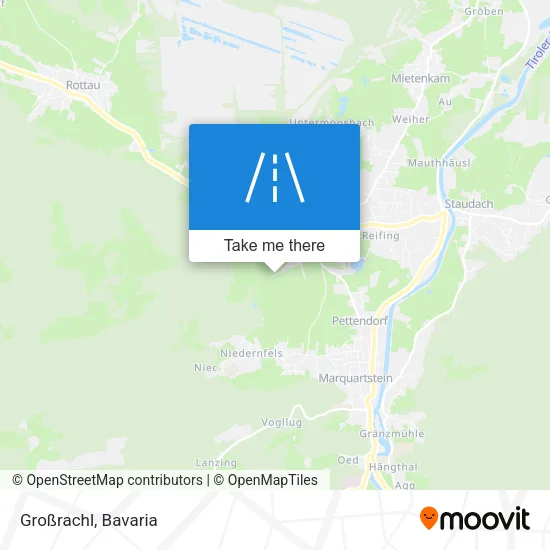 Карта Großrachl