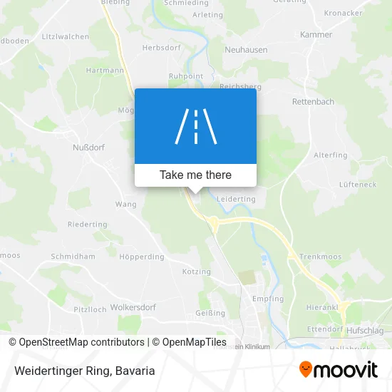 Карта Weidertinger Ring