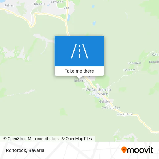 Карта Reitereck