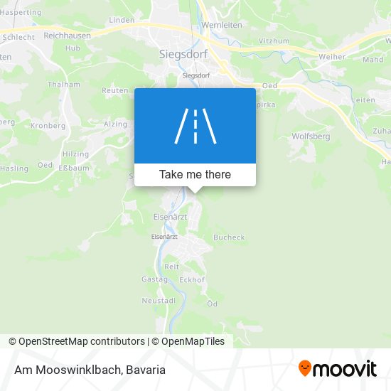 Am Mooswinklbach map