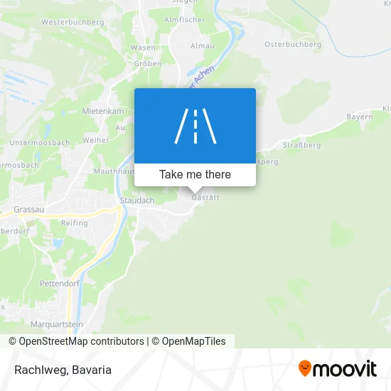 Rachlweg map