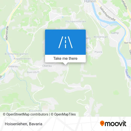 Карта Hoisenlehen