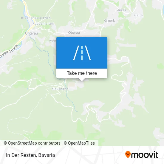 Карта In Der Resten