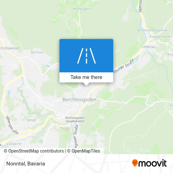Карта Nonntal